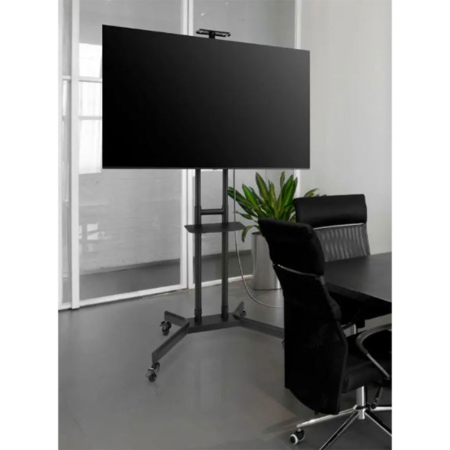 43" LED Smart TV + Mobile TV Cart
